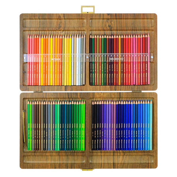 مداد رنگی 100 رنگ